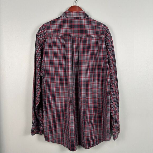 Carhartt Mens XL Tall Plaid Button Up Long Sleeve Flannel - Picture 4 of 4